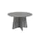 Mayline Medina Round Conference Table, Grey Wood Top, Gray Steel Frame, 48 in Dia x 29.5 in H MNCR48LGS - alternate 1